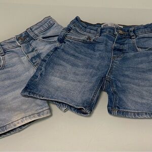 Zara Denim Shorts Bundle Size 12-18 Months